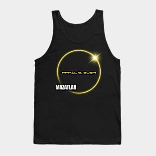 Totality 04 08 24 Total Solar Eclipse 2024 MAZALTAN Tank Top